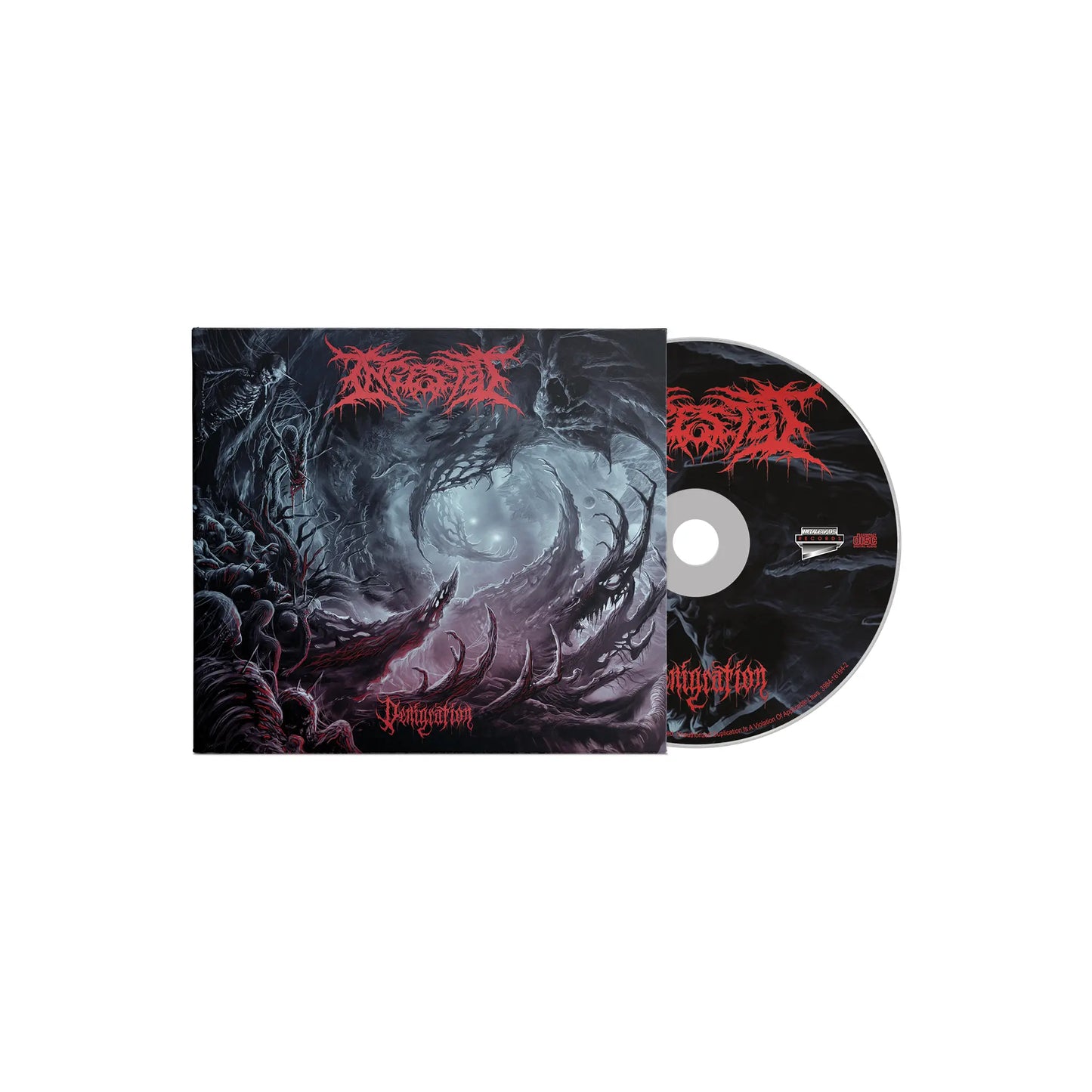 PRE-ORDER Ingested Denigration CD Vicious Instinct