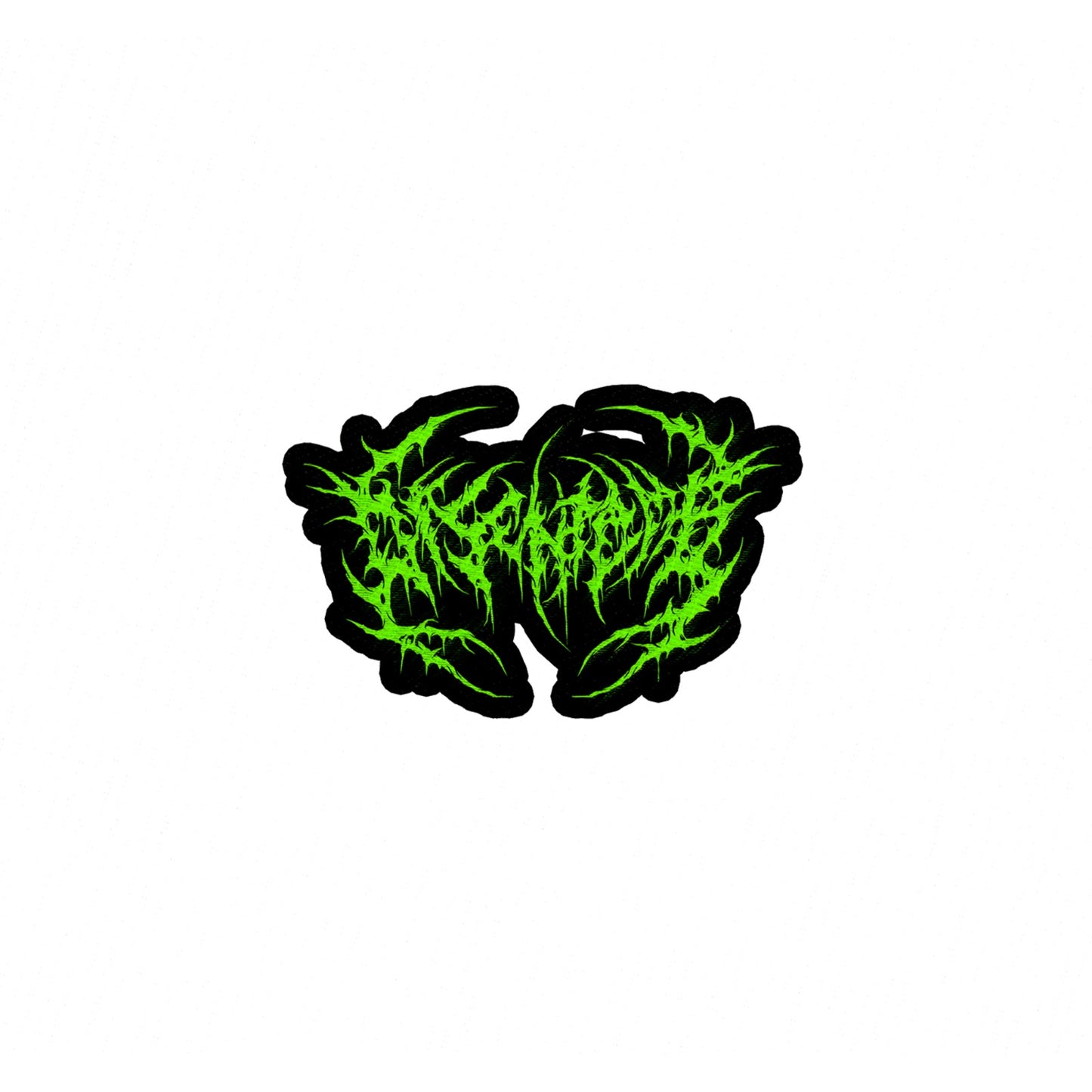 Disentomb Embroidered Logo Patch - Greeen