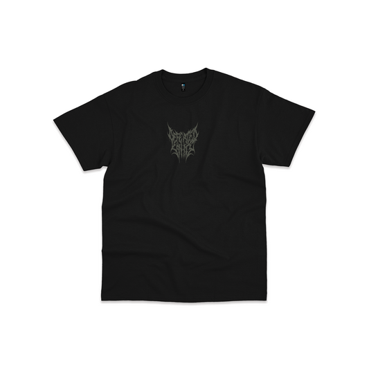PRE-ORDER Defeated Sanity Oversize Charcoal Logo Tee Vicious Instinct