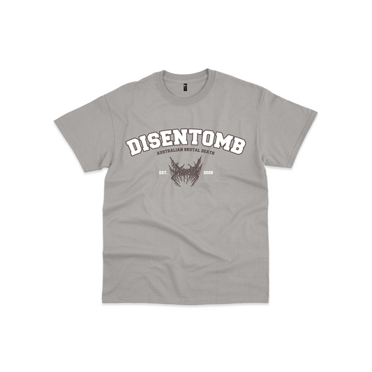 Disentomb Grey College Tee