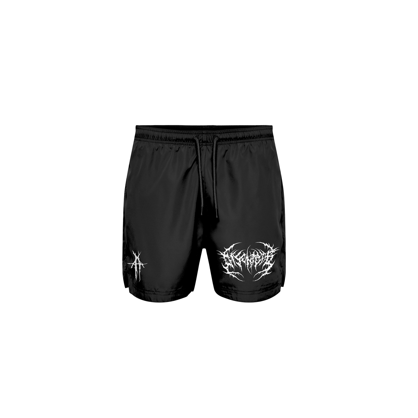 Disentomb 5" Black Shorts