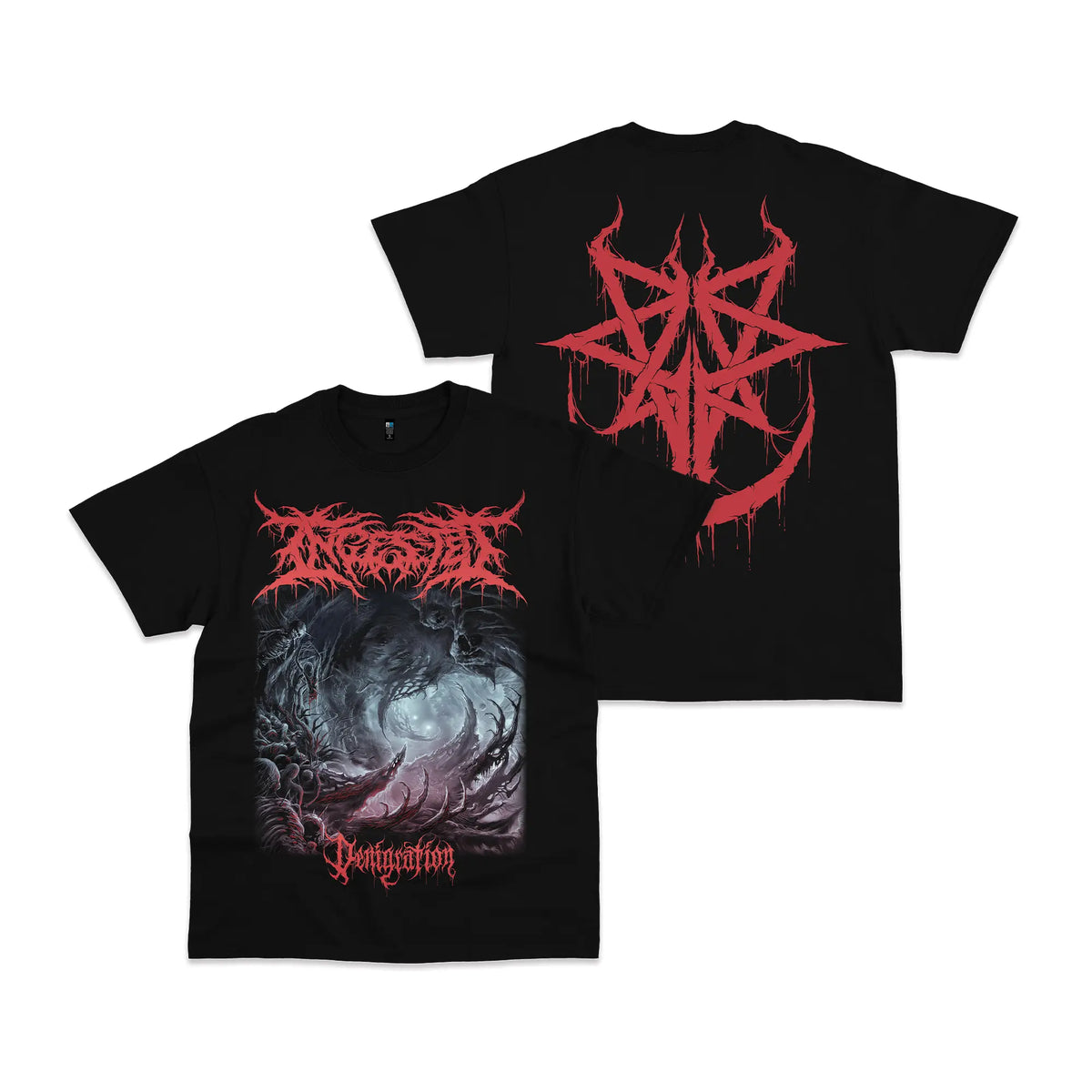 Ingested Denigration Ingested Denigration Album Tee - COMING SOON – Vicious Instinct