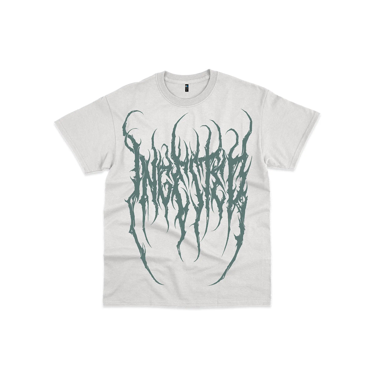 Ingested Oversized Logo Tee in Broken White – Vicious Instinct