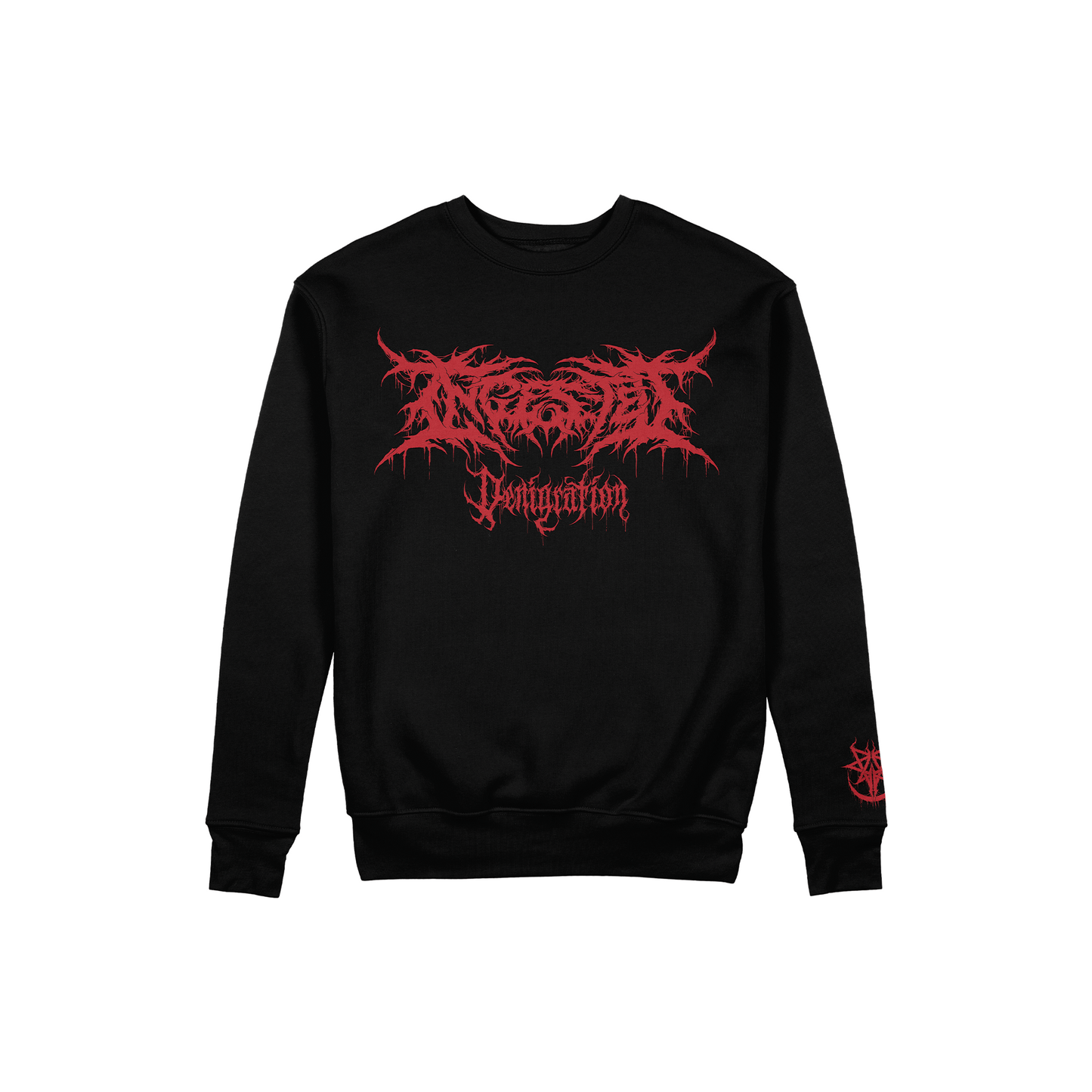 PRE-ORDER Ingested Denigration Crewneck Black