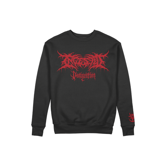 PRE-ORDER Ingested Denigration Crewneck Dark Grey