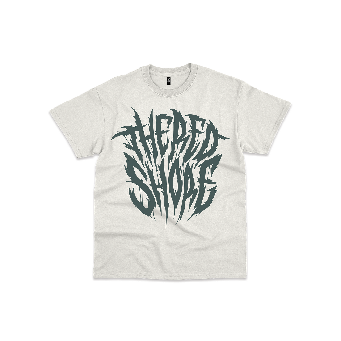 COMING SOON The Red Shore Oversize Logo Tee in Broken White