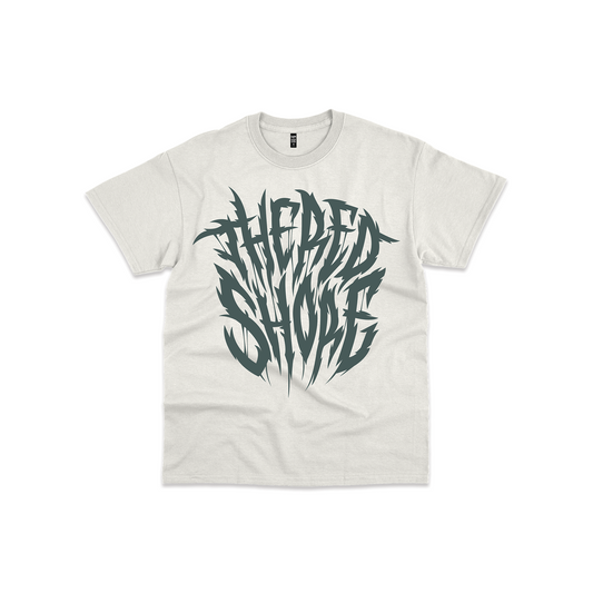 COMING SOON The Red Shore Oversize Logo Tee in Broken White