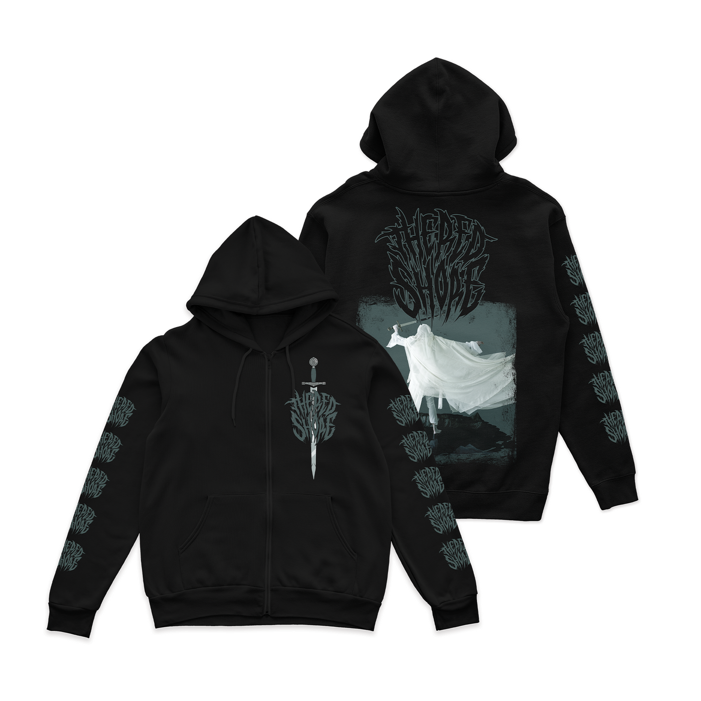 COMING SOON The Red Shore Unconsecrated Zip Up Hoodie