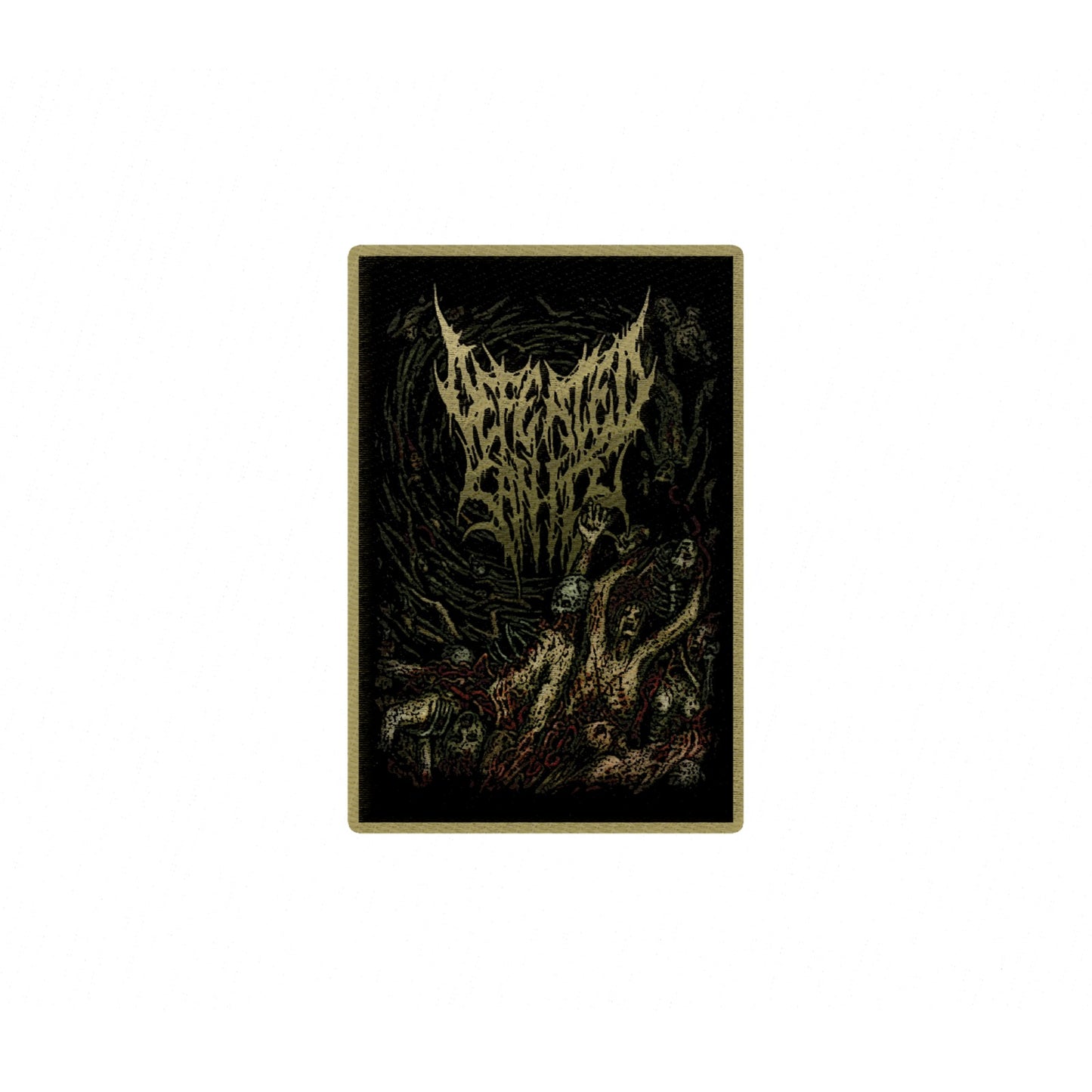 PRE-ORDER Defeated Sanity Psalms of the Moribund Woven Patch