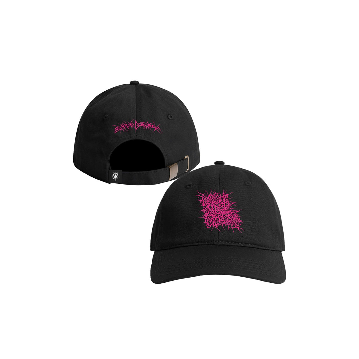 Waking The Cadaver Pink Alt Logo Dad Hat